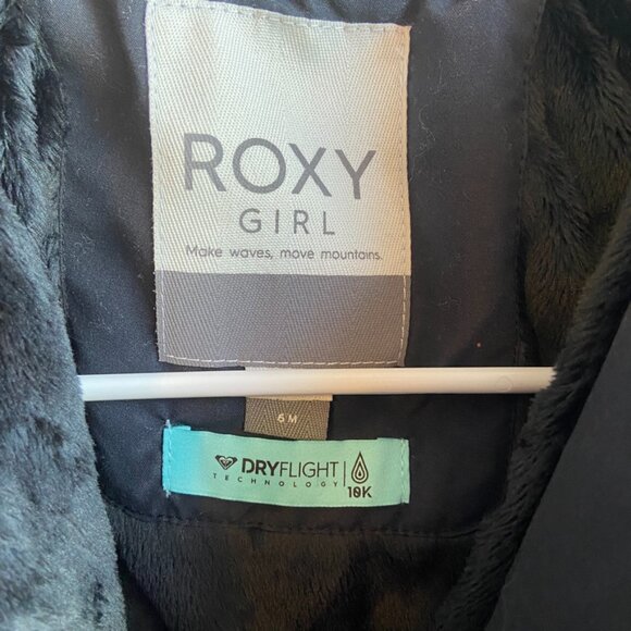 NWT Roxy Medieval Blue Neo Infant Girls' Rose Snow Jumpsuit - Picture 7 of 10